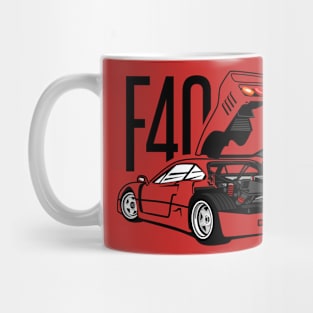 Ferrari F40 Mug